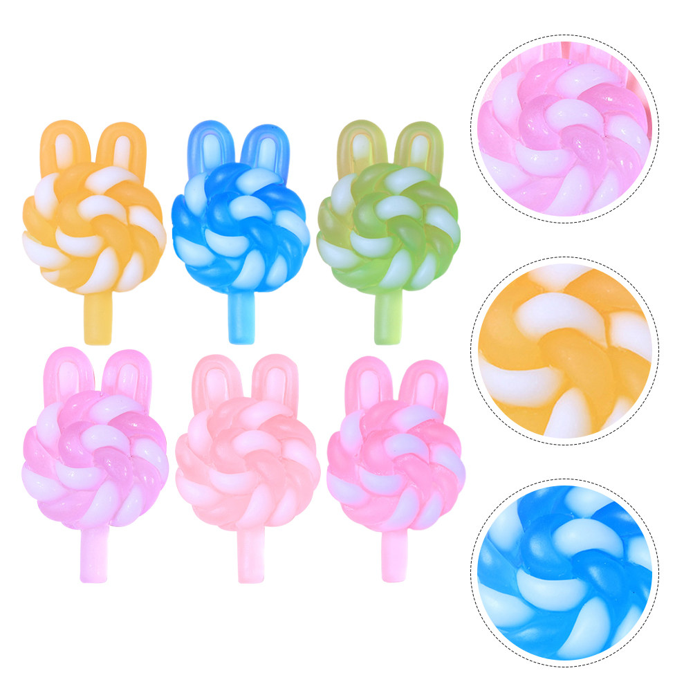 Resin Craft Supplies - 24 szt. Urocze zawieszki w kształcie