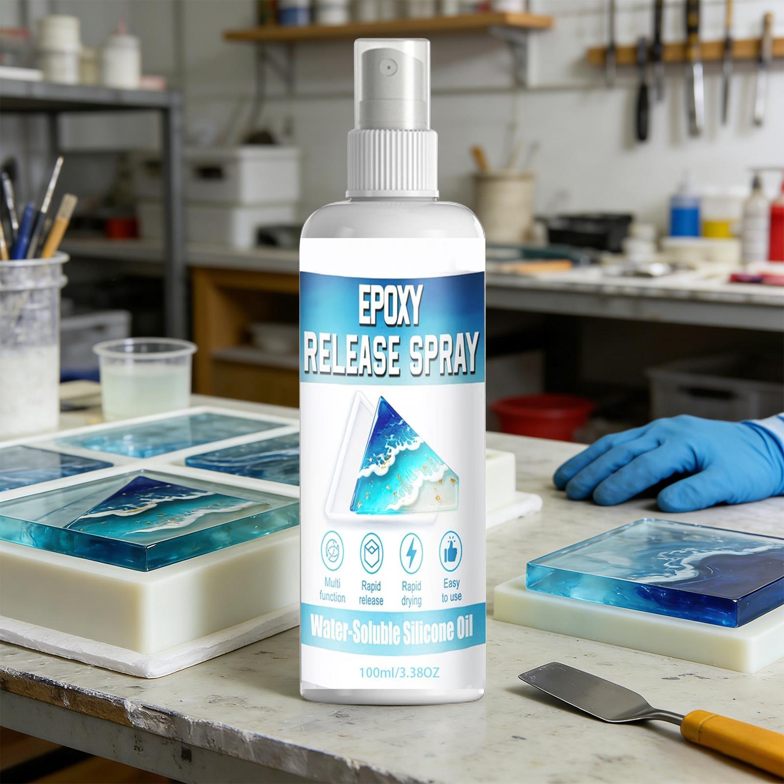 Resin Craft Workshop - Spray do odlewów 100ml, szybkoschnący lubrykant