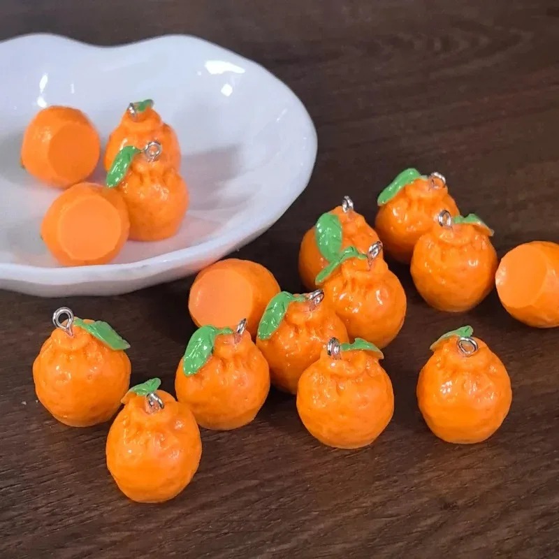 Resin Craft Supplies - 10 szt. Symulowane trójwymiarowe ozdoby Dekopon