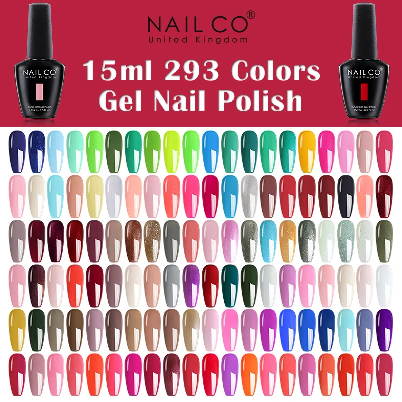 Resin Glitter Pack - NAILCO 15ml czarny biały czerwony różowy