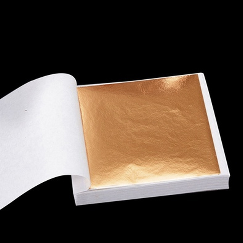 100 sztuk arkuszy papieru do p – Gold Foil Flakes recenzja i cena
