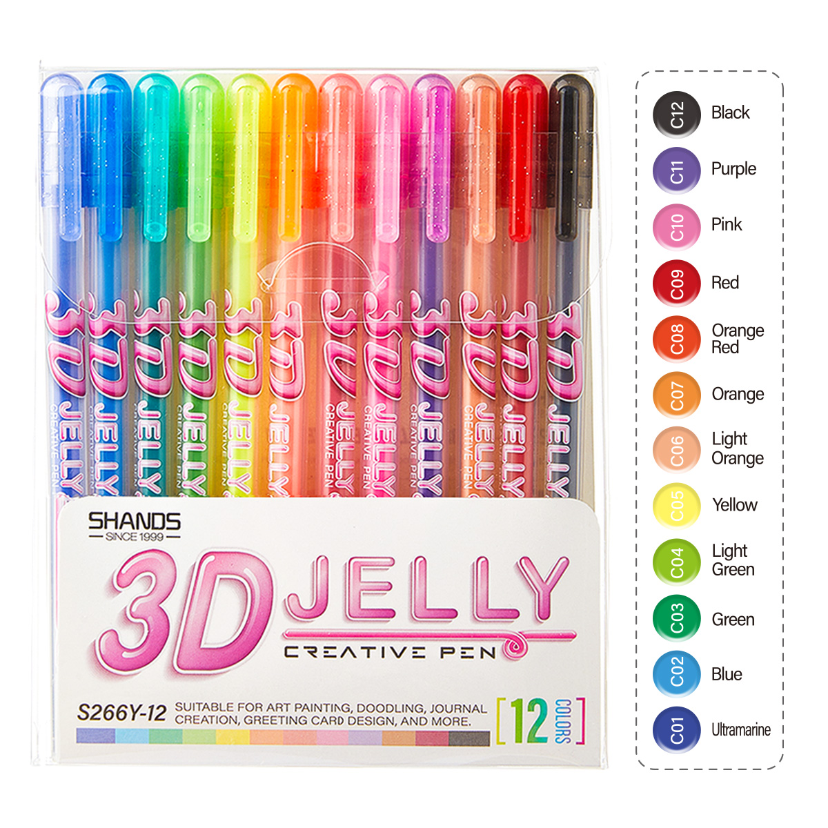 SHANDS 12PCS Zestaw długopisów – Copic Marker Sketch recenzja i cena