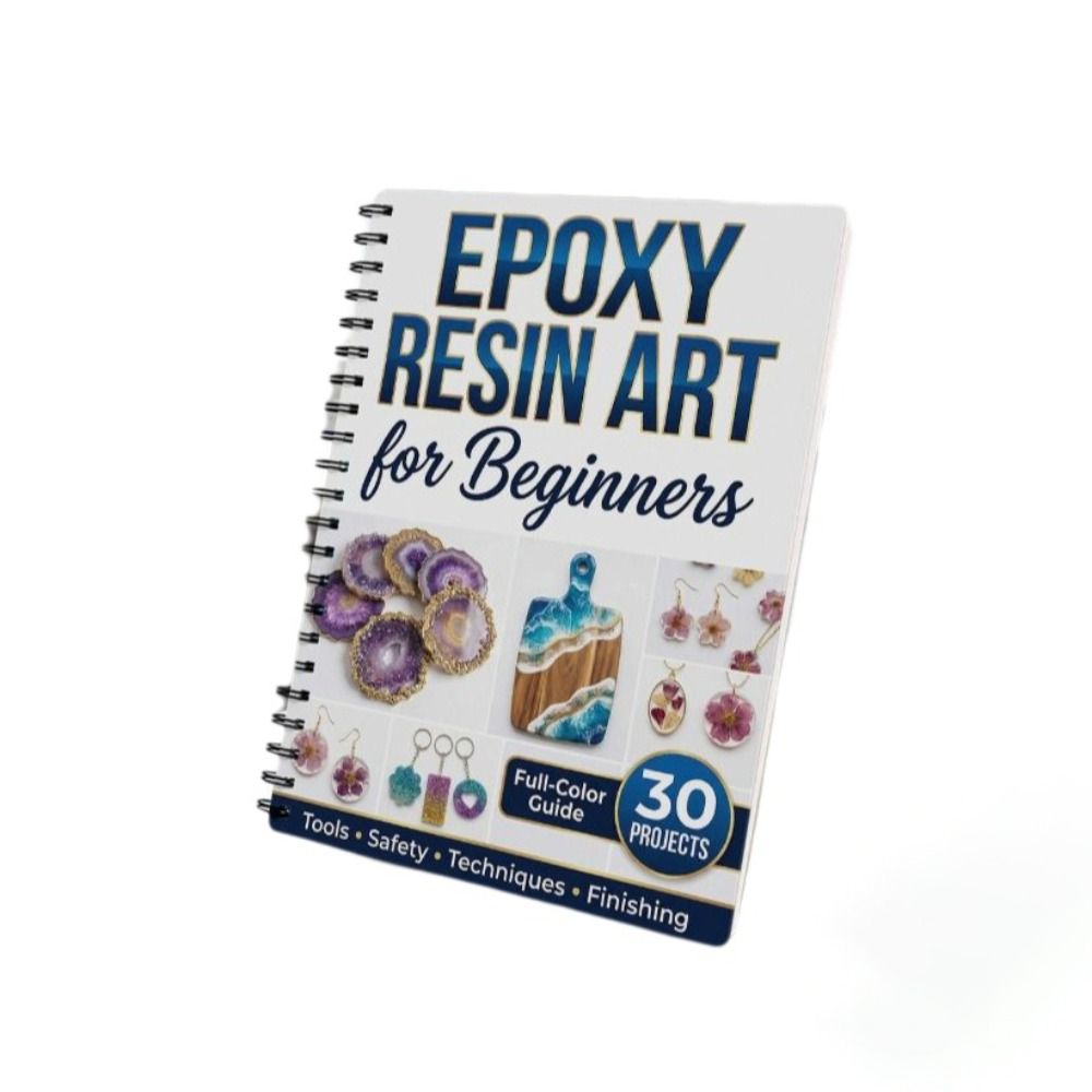 Podręcznik do tworzenia sztuki – Resin Craft For Beginners recenzja i cena