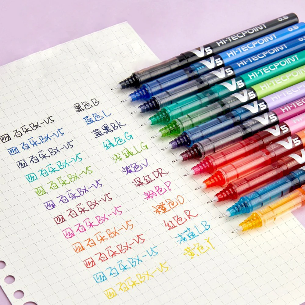 3szt Japan PILOT Długopisy żel – Pilot Pen V5 recenzja i cena