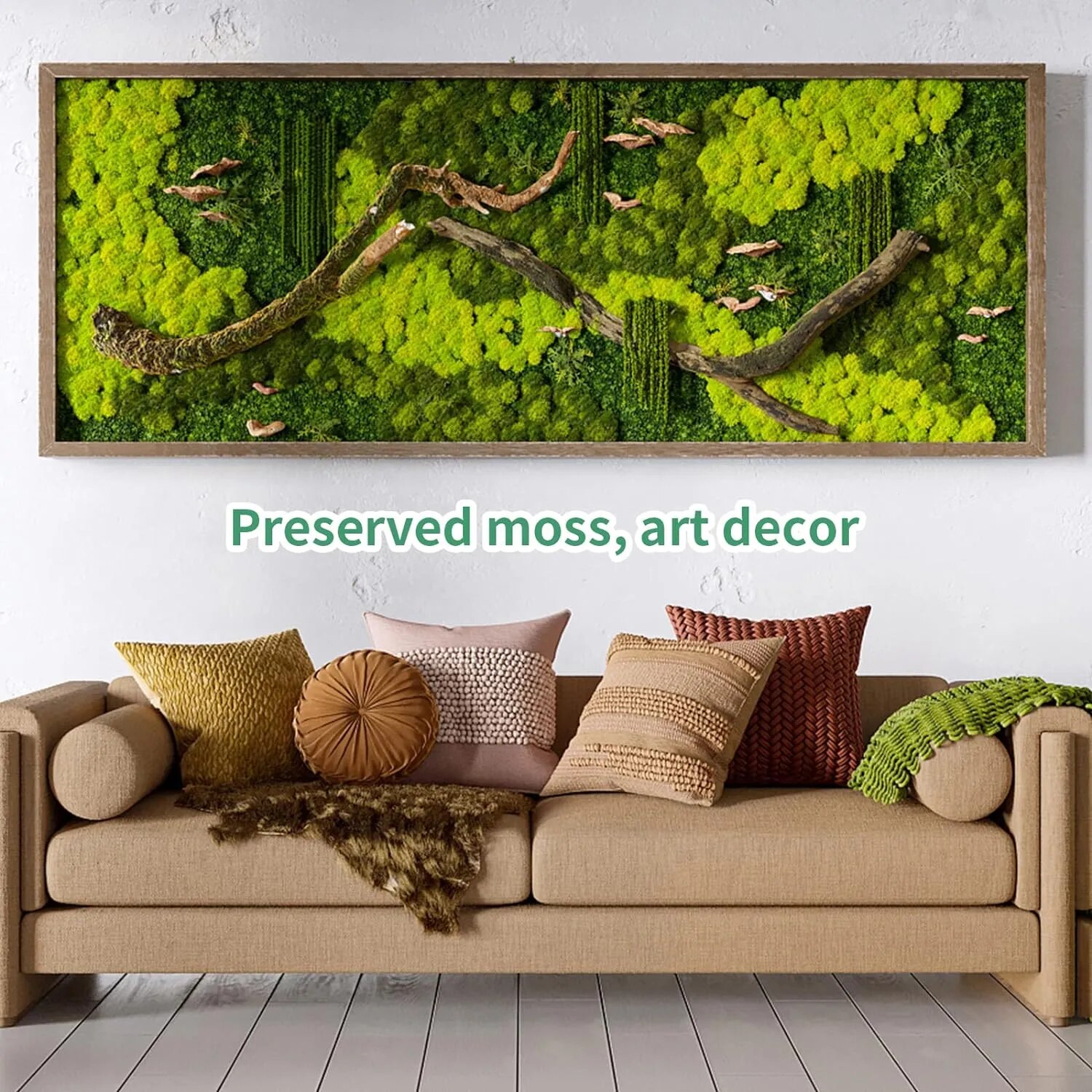 Sztuczne rośliny zielone wiecz – Terrarium Moss Art recenzja i cena