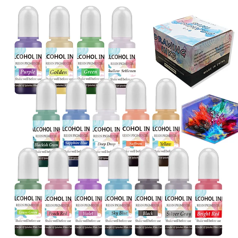 Zestaw Pigmentów Kolorowych do – Epoxy Uv Resin Kit recenzja i cena