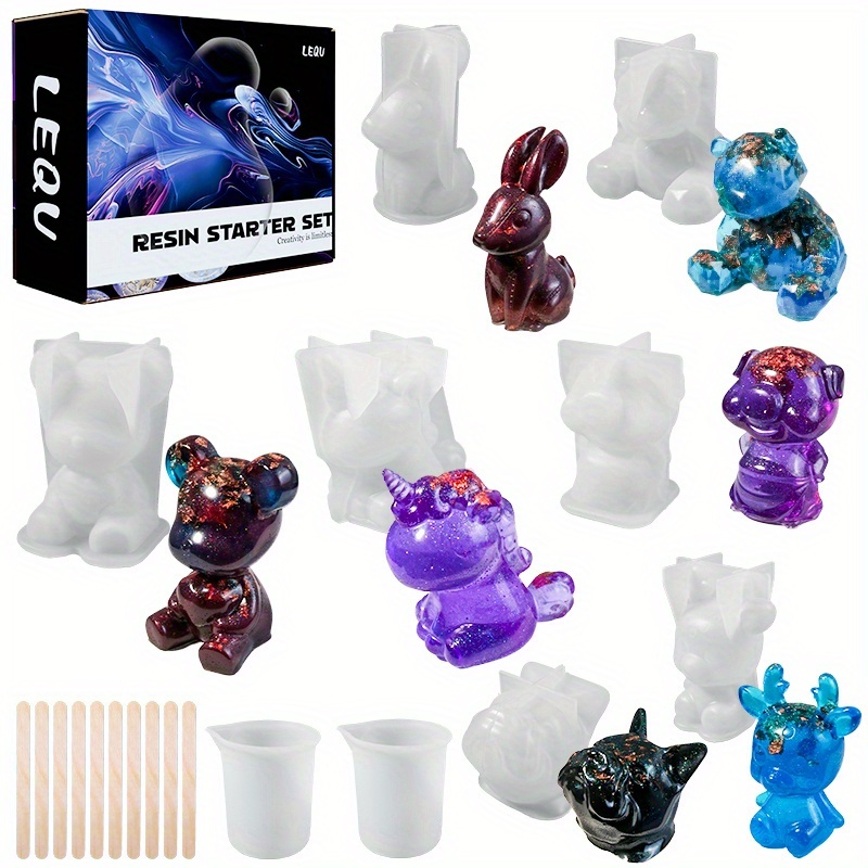 19-częściowy zestaw form do od – Resin Jewelry Kit recenzja i cena