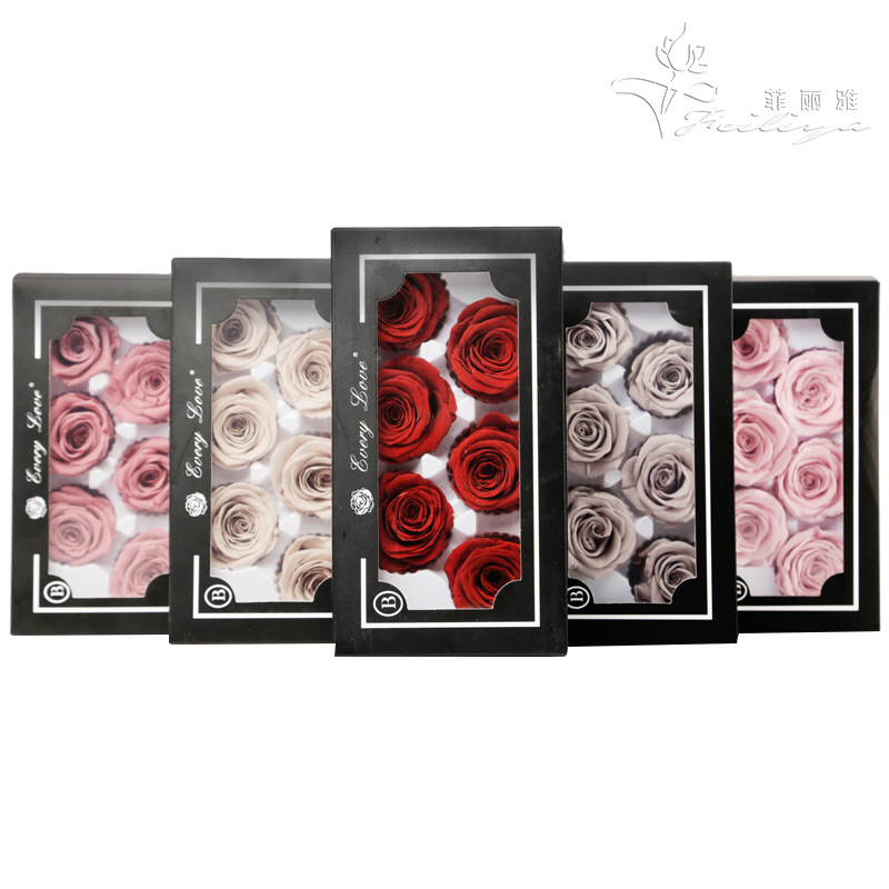 6 szt. Wiecznych Głów Róż, Duż – Dried Flower Bulk recenzja i cena