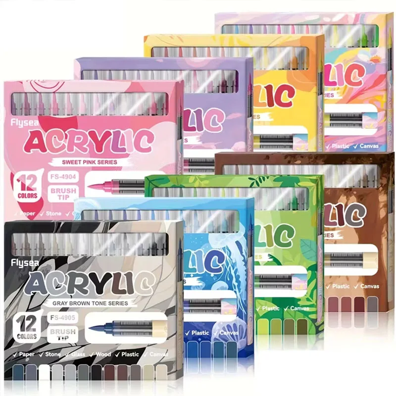 12 kolorowych markerów akrylow – Copic Marker Sketch recenzja i cena