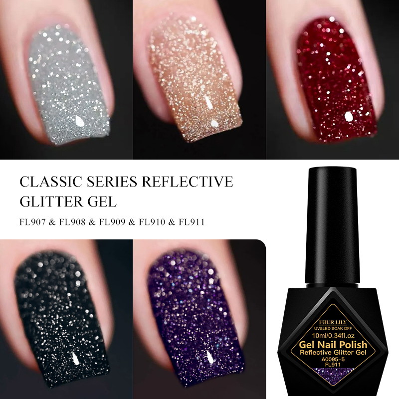 2 szt./zestaw 10ml Odblaskowy  – Resin Glitter Pack recenzja i cena