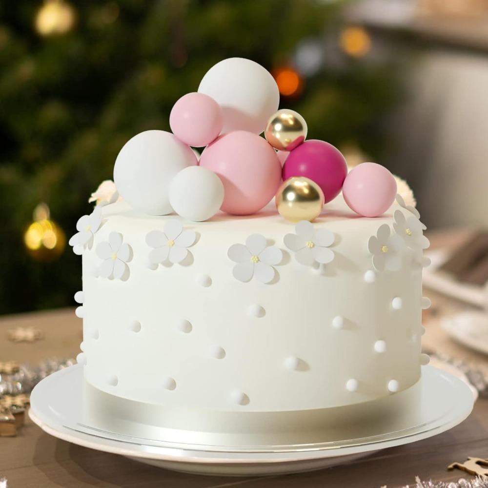 20Pcs Happy Birthday Cake Gold – Gold Foil Flakes recenzja i cena